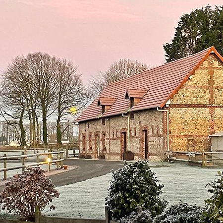 La Grange Aux Hortensias Thiergeville Dış mekan fotoğraf