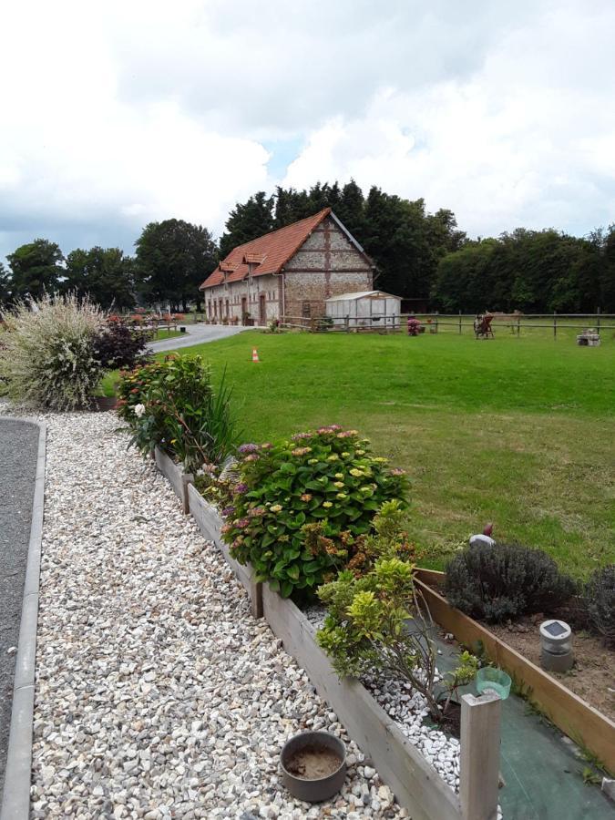 La Grange Aux Hortensias Thiergeville Dış mekan fotoğraf