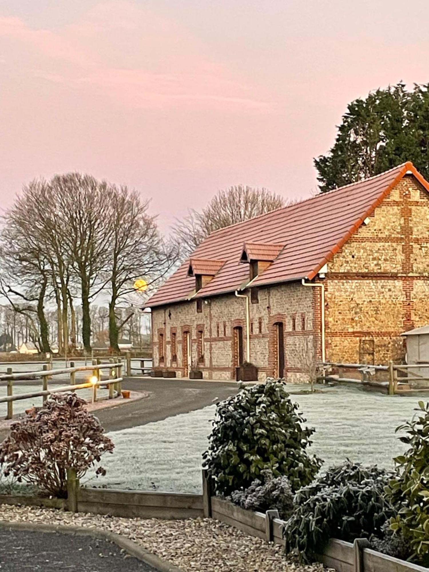 La Grange Aux Hortensias Thiergeville Dış mekan fotoğraf